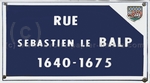 photo de la rue Sbastien le Balp  Lorient - 56